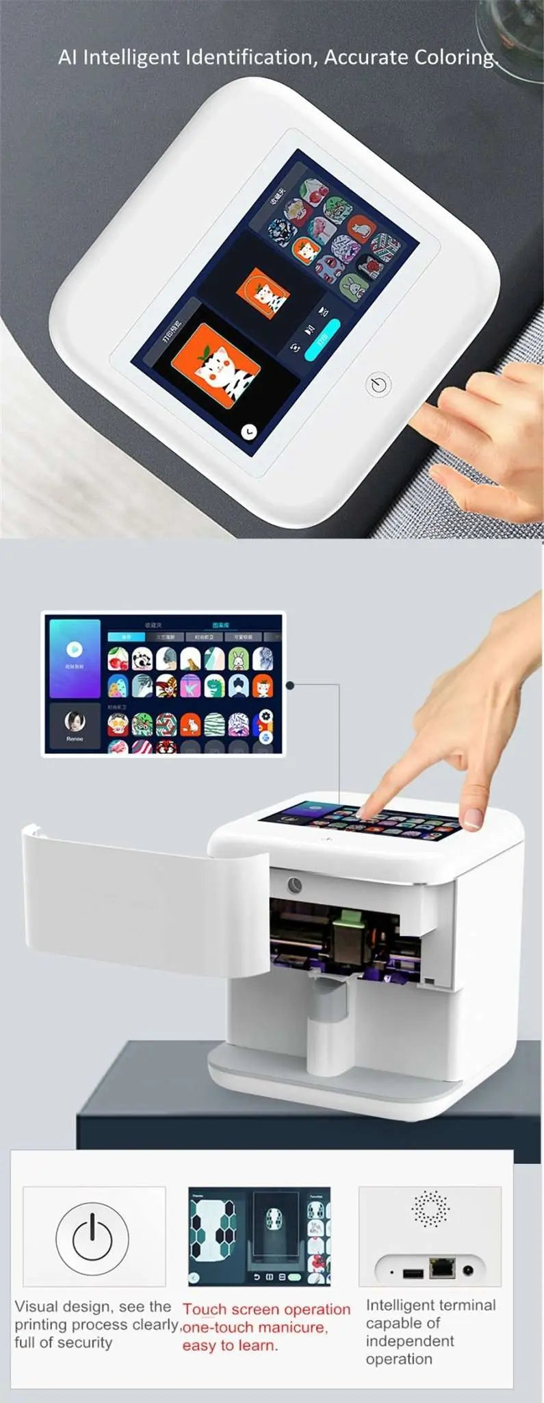 3D Nail Printers