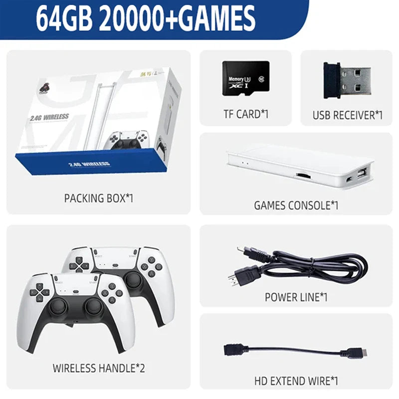 RetroMaster M15 – Handheld Console with 20,000+ Games, 4K HD, Multi-Emulator Support