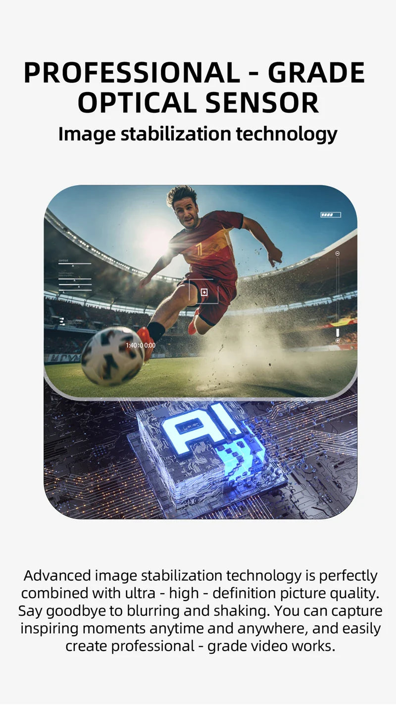 800W px Sony Camera AI Smart Glasses With Speech Translation, Voice Assistant Control, Blue-Light Resistant Lenses, Ultra-Lightweight 60g -alternate-image10