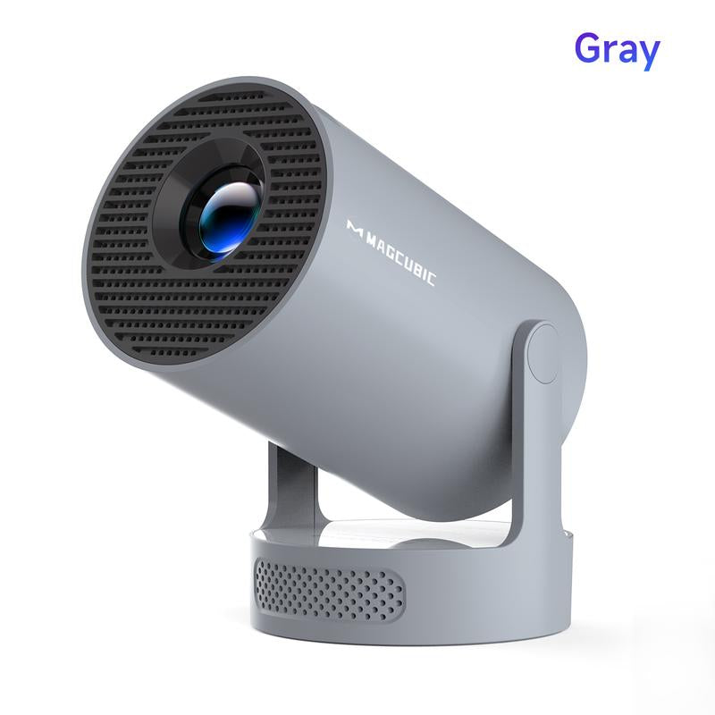 [US Warehouse] Magcubic Hy300Pro+ Android 11 Mini Projector 4K Videosource Supported 290ANSI 0.9:1 Short Projection Throw Ratio Native 1280*720P WIFI6 BT5.4 Android11 Built-In Speaker & Appstore Allwinner H713 Home Cinema Smart Projector Upgraded Hy300Pro - Kiki of DC Styles Store